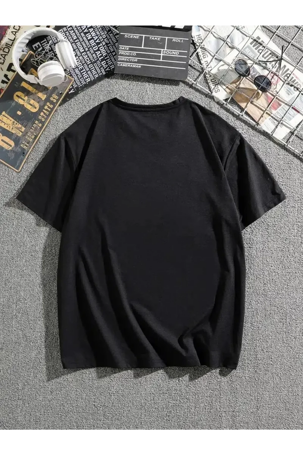 Erkek Dağ Grafikli Tişört